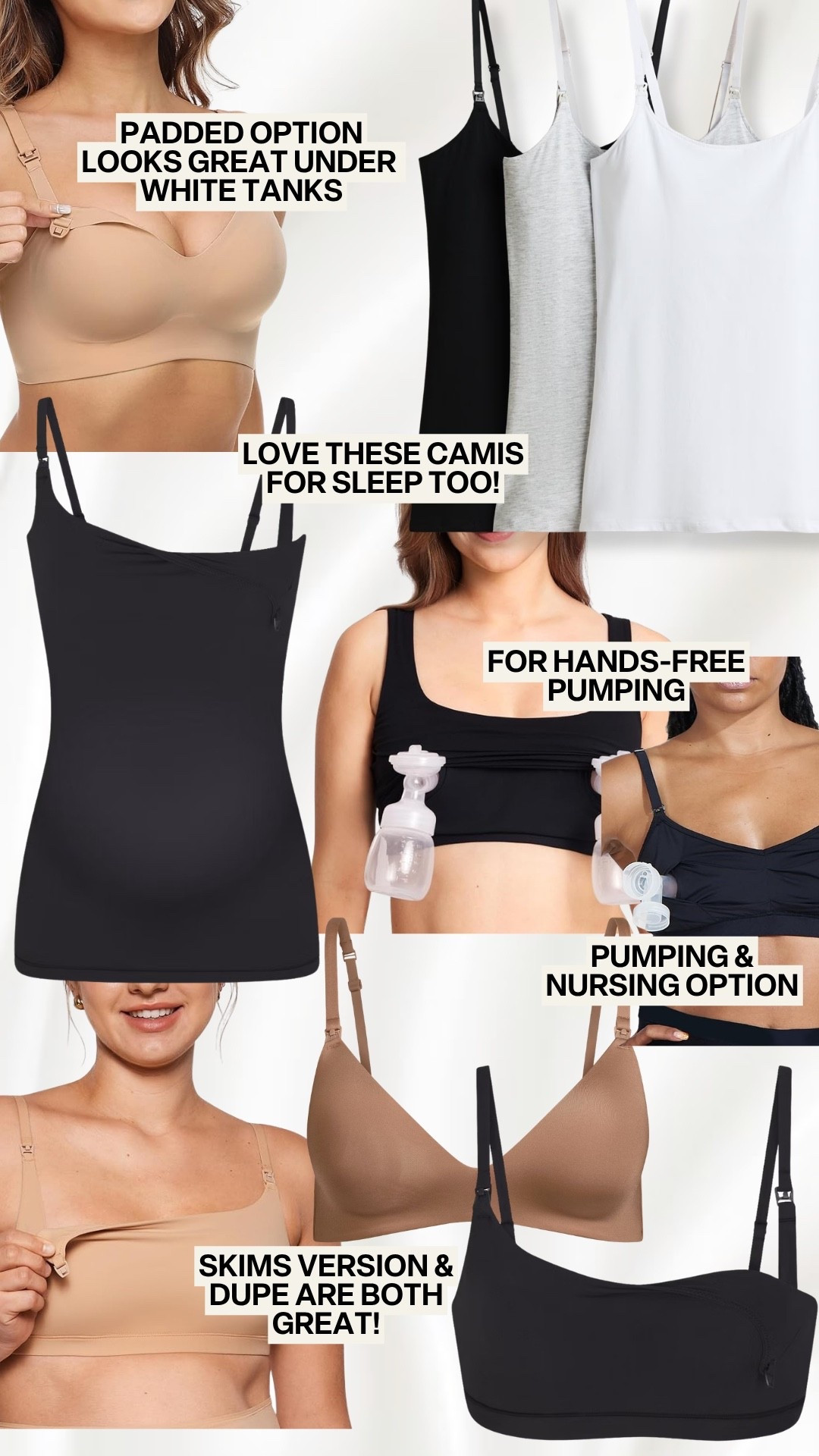 Nursing bras and tanks I’m loving! #kathleenpost

Postpartum, nursing favorites, nursing must haves

#LTKmomlife #LTKBaby