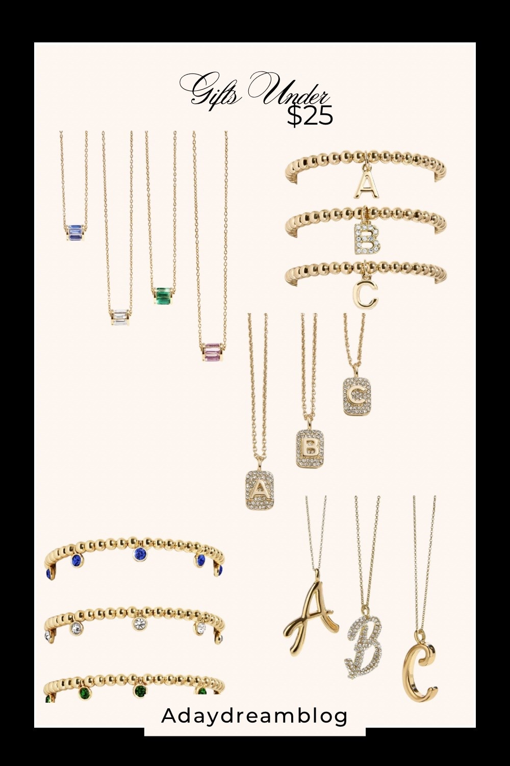 Baublebar jewelry under $25. These are perfect stocking stuffers or gifts for teens!

#LTKHoliday #LTKGiftGuide #LTKSaleAlert