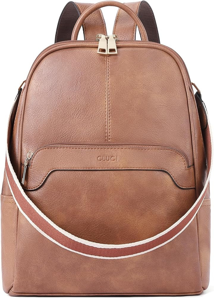 CLUCI Womens Backpack Purse Travel Backpack Leather Convertible Ladies Designer Daypack Shoulder ... | Amazon (US)