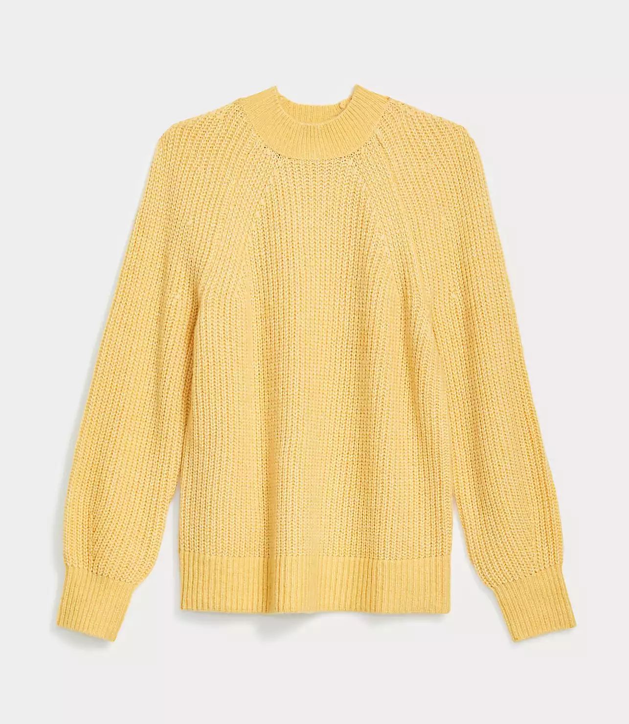 Stitchy Raglan Sweater | LOFT