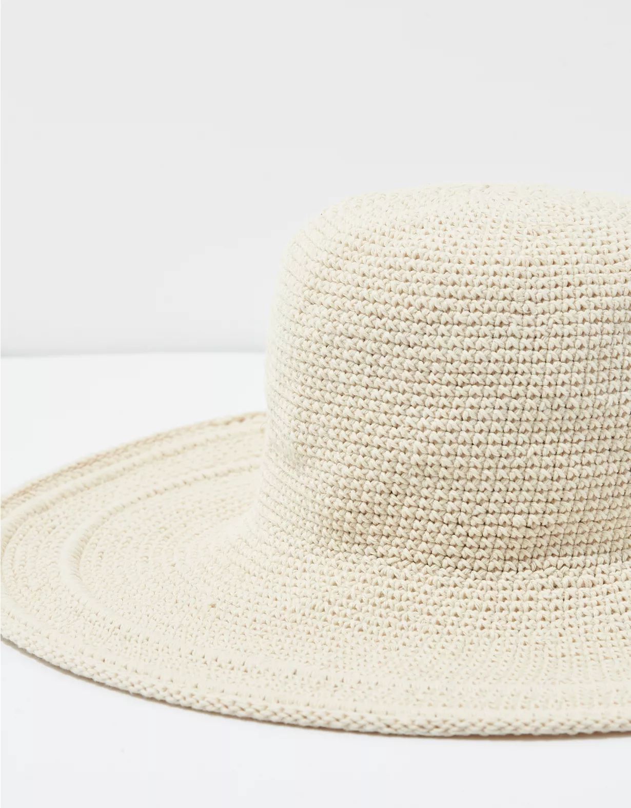 San Diego Hat Co. Cotton Crochet Packable Hat | American Eagle Outfitters (US & CA)