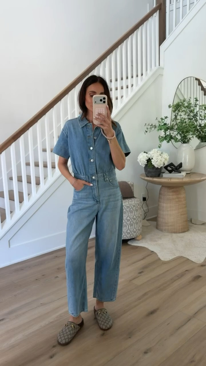 Effortless and chic, this denim jumpsuit is perfect for casual summer days, weekend errands, or brunch with friends. The relaxed fit and button-up front create an easy, versatile outfit that pairs beautifully with loafers or sandals for an elevated everyday look. Ideal for casual summer outfits, versatile jumpsuits, and stylish weekend wear.

Code ANNAMXSPANX

denim jumpsuit, casual summer outfit, button-up jumpsuit, relaxed fit jumpsuit, weekend brunch outfit, versatile summer style, casual chic outfit, everyday summer outfit, annabrstyle

#LTKootd #LTKSeasonal #LTKOver40