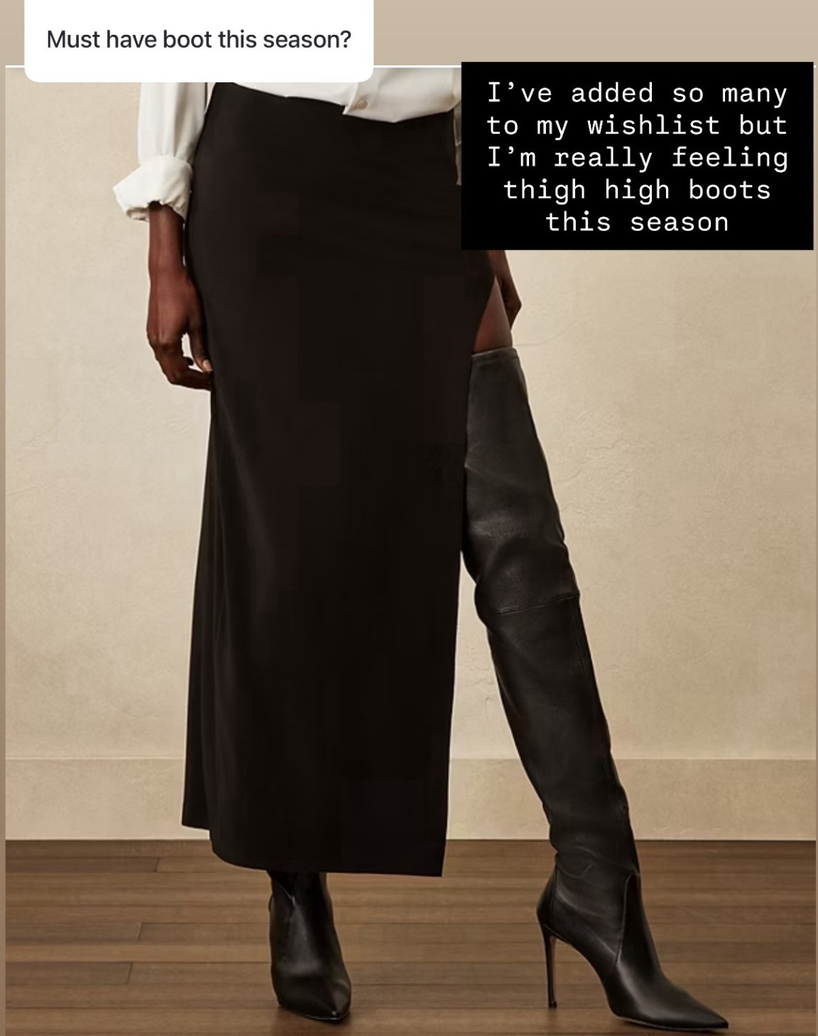 These thigh high boots are EVERYTHING 

#fallfashion #boots #thighhighboots #otk

#LTKSeasonal #LTKShoeCrush #LTKSaleAlert