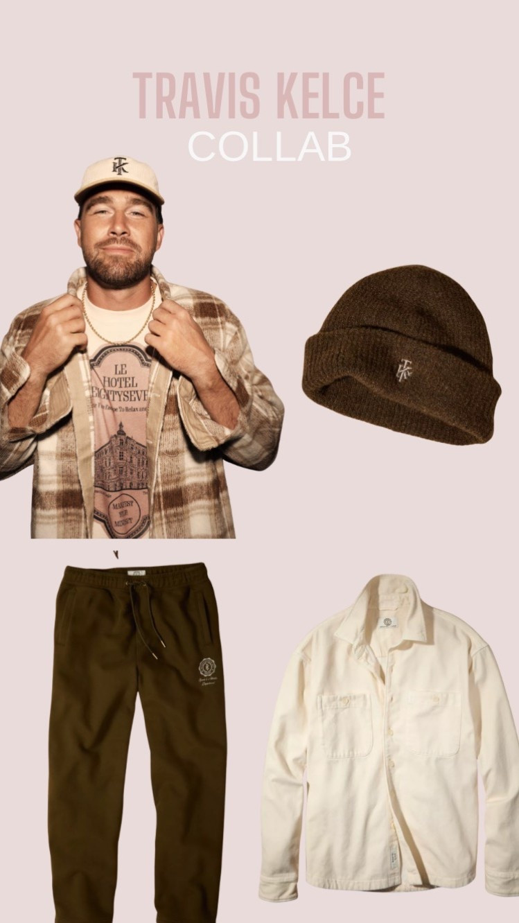 Travis Kelce just dropped his own fashion collab line with American Eagle. Here are my faves from the collection 



#LTKStyleTip #LTKFindsUnder50 #LTKFindsUnder100