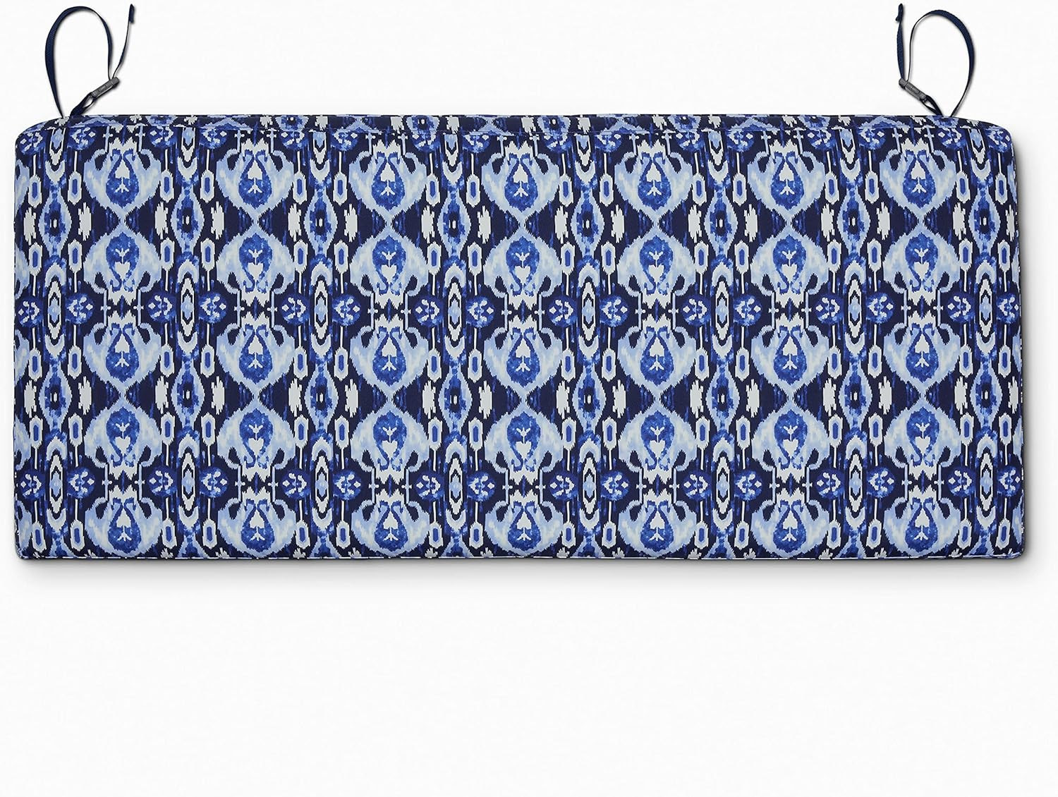 Vera Bradley by Classic Accessories Water-Resistant Patio Bench Cushion, 54 x 18 x 3 Inch, Ikat I... | Amazon (US)
