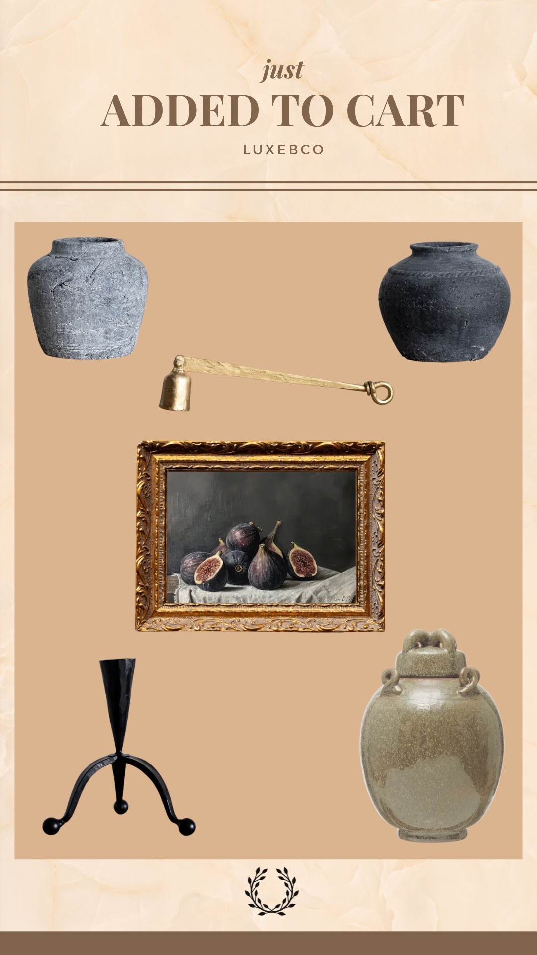 Home decor, home styling, antique vase, rustic vase, vase, jar, candle holder, candle stick, candle snuffer, art, kitchen art, fall art, decor under $50, small business, fall home decor

#LTKHome #LTKFindsUnder100 #LTKFindsUnder50