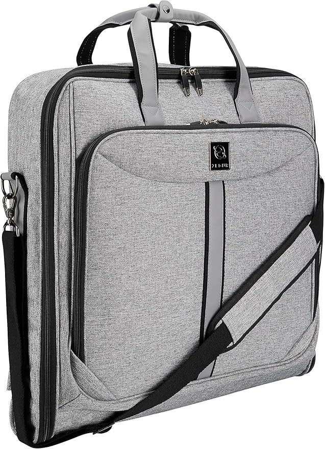 ZEGUR Suit Carry On Garment Bag for Travel & Business Trips With Shoulder Strap and Rolling Lugga... | Amazon (US)