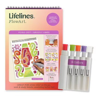 Lifelines FlowArt: Pogo-Dot Groovy Vibes | Target