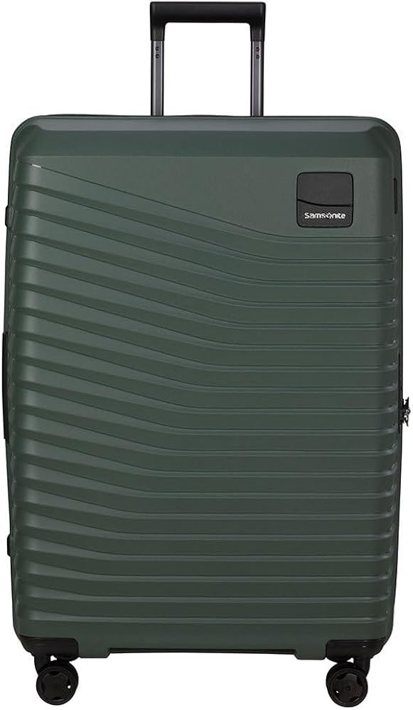 Samsonite Intuo - Spinner L, Expandable Suitcase, 75 cm, 105/115 L, Green (Olive Green) | Amazon (UK)