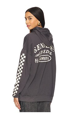 Sendero Provisions Co. Sendero Speedway Hoodie in Vintage Black from Revolve.com | Revolve Clothing (Global)