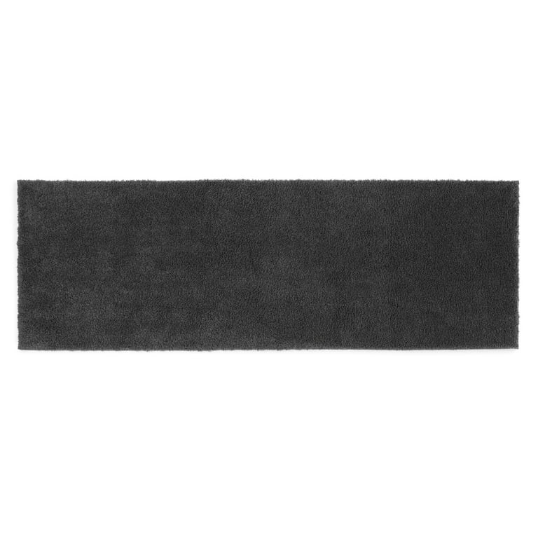 Better Homes & Gardens Ultra Soft Polyester Bath Runner Rug, 20" x 60", Grey Shadow | Walmart (US)