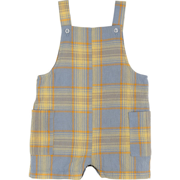 Matteo Overall, Blue Yellow Check | Maisonette