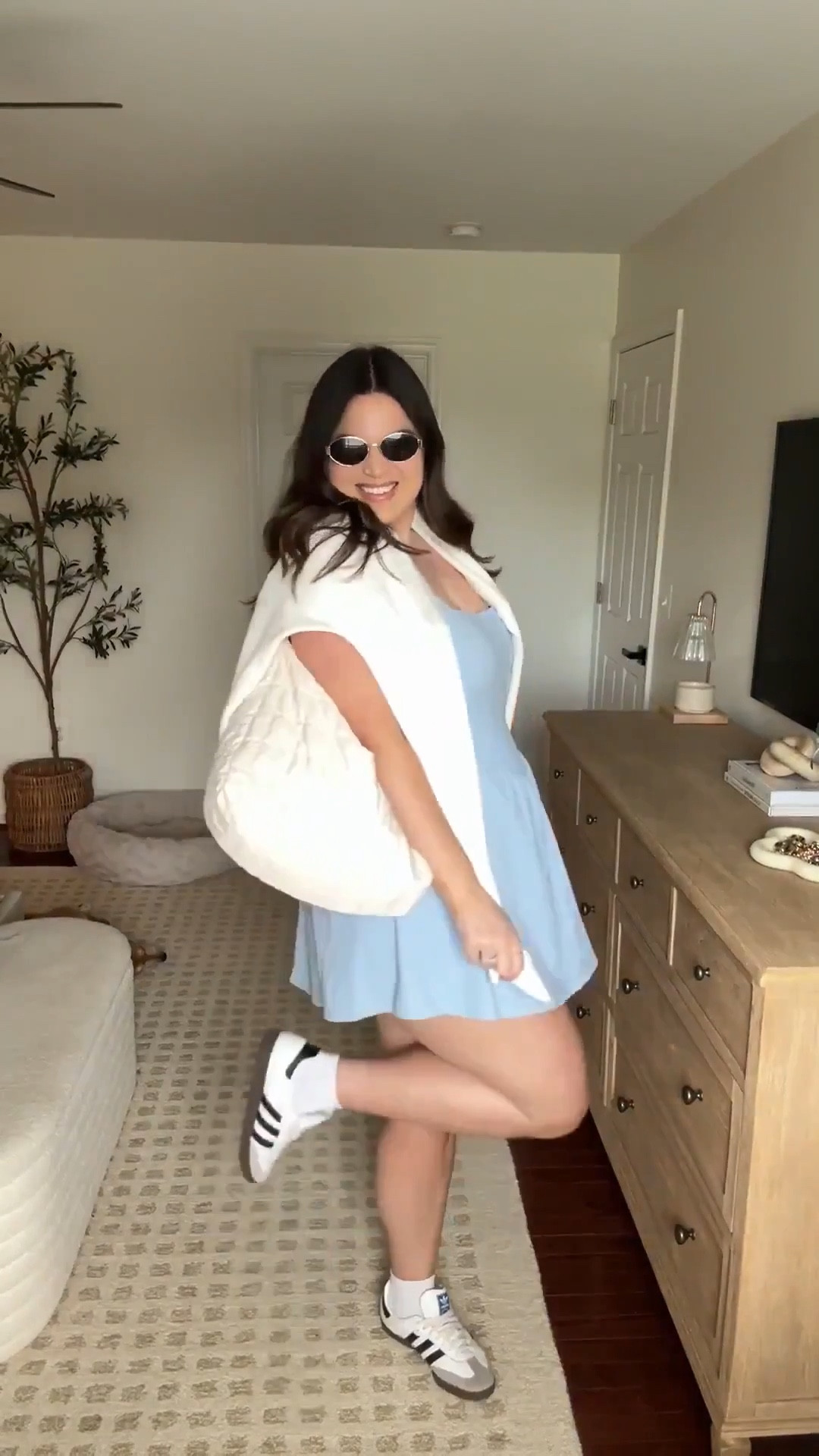 Midsize spring outfit!

Dress - XL 
Sweatshirt - XXL (sized up for an oversized fit) 
Sneakers - 10 

Active dress, Amazon dress, Amazon fashion, casual outfit, casual dress, athletic dress 


#LTKMidsize #LTKootd #LTKSeasonal