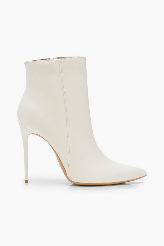 Stiletto Heel Pointed Toe Ankle Boots | Boohoo.com (US & CA)