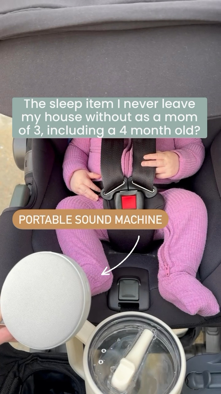 If you’re traveling with babies or kids this summer, or just don’t want to buy the larger white noise machine, this travel sound machine from Yogasleep is THE best to help with baby and toddler sleep. Never leave the house without it!! 

#LTKBaby #LTKTravel #LTKKids