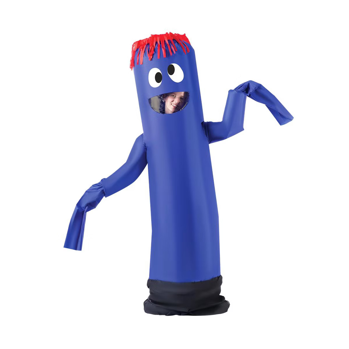 SYNCFUN Adult Halloween Inflatable Tube Dancer Costume - Blue | Target