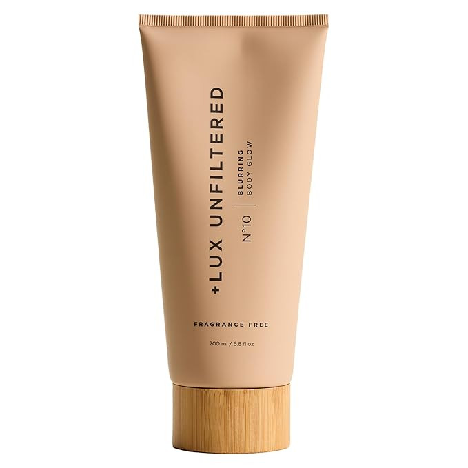 + Lux Unfiltered N°10 Golden Era Blurring Body Glow Lotion - Instant Body Shimmer Lotion - Blurs... | Amazon (US)