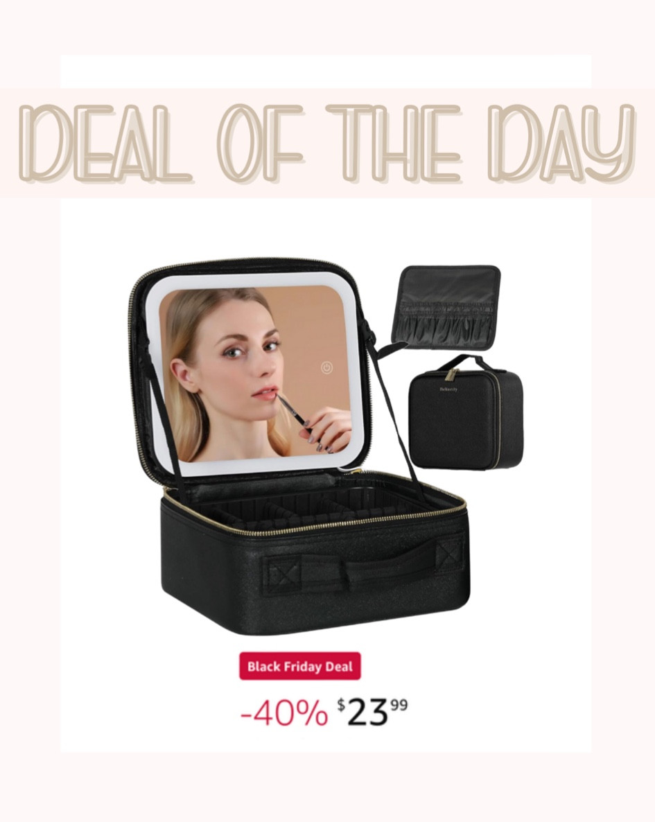 The perfect gift for any makeup & beauty lover! This LED travel make up case is the perfect gift for her this Christmas 🎁 

Gifts for her, gifts for make up lover, gifts for skin care, lover, gifts for beauty, lover, travel, make up case, LED travel, make up case gifts for moms, gifts for teens, travel, essentials, Christmas gifts, Christmas gift ideas, black Friday deals, Amazon black Friday deals, Deal of the day, sale, on sale, deal alert 

#LTKCyberWeek #LTKGiftGuide #LTKSaleAlert