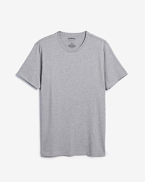 Slim Supersoft Moisture-Wicking Crew Neck T-Shirt | Express