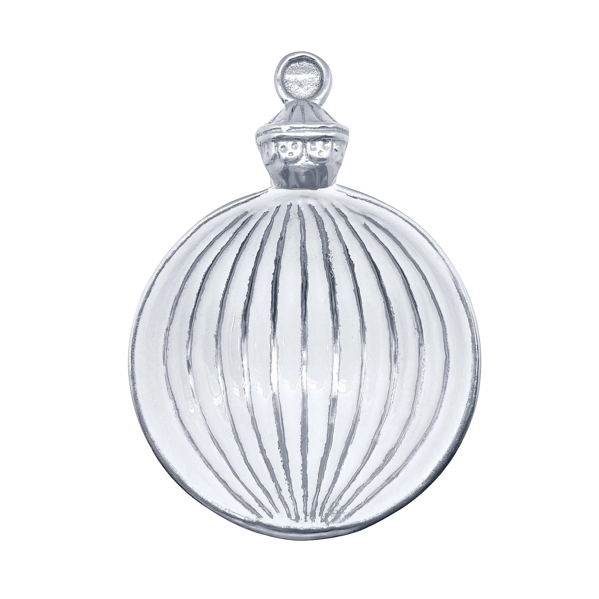 White Ornament Candy Dish | Mariposa