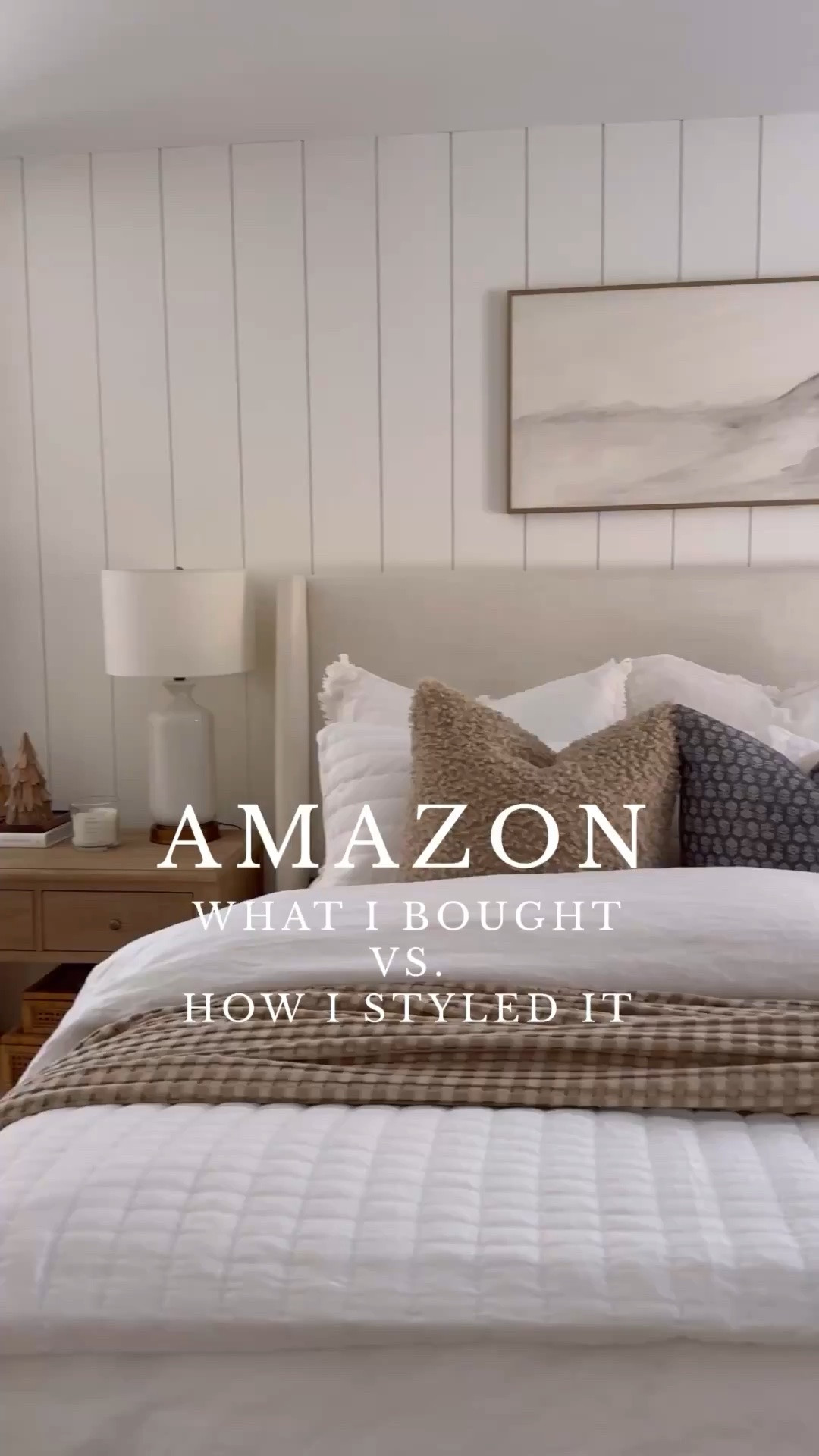 Amazon home favorites and how I styled them. Linking all my finds here, including our area rug, woven bench, dresser, bedding, and more!

#LTKHome #LTKSaleAlert