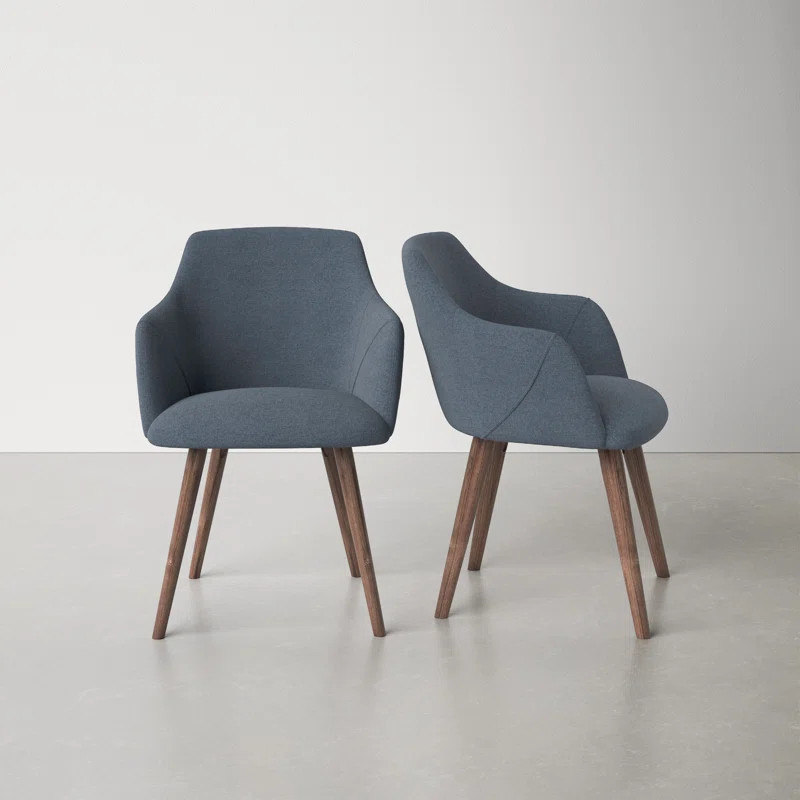 Jace Upholstered Arm Chair (Set of 2) | Wayfair North America