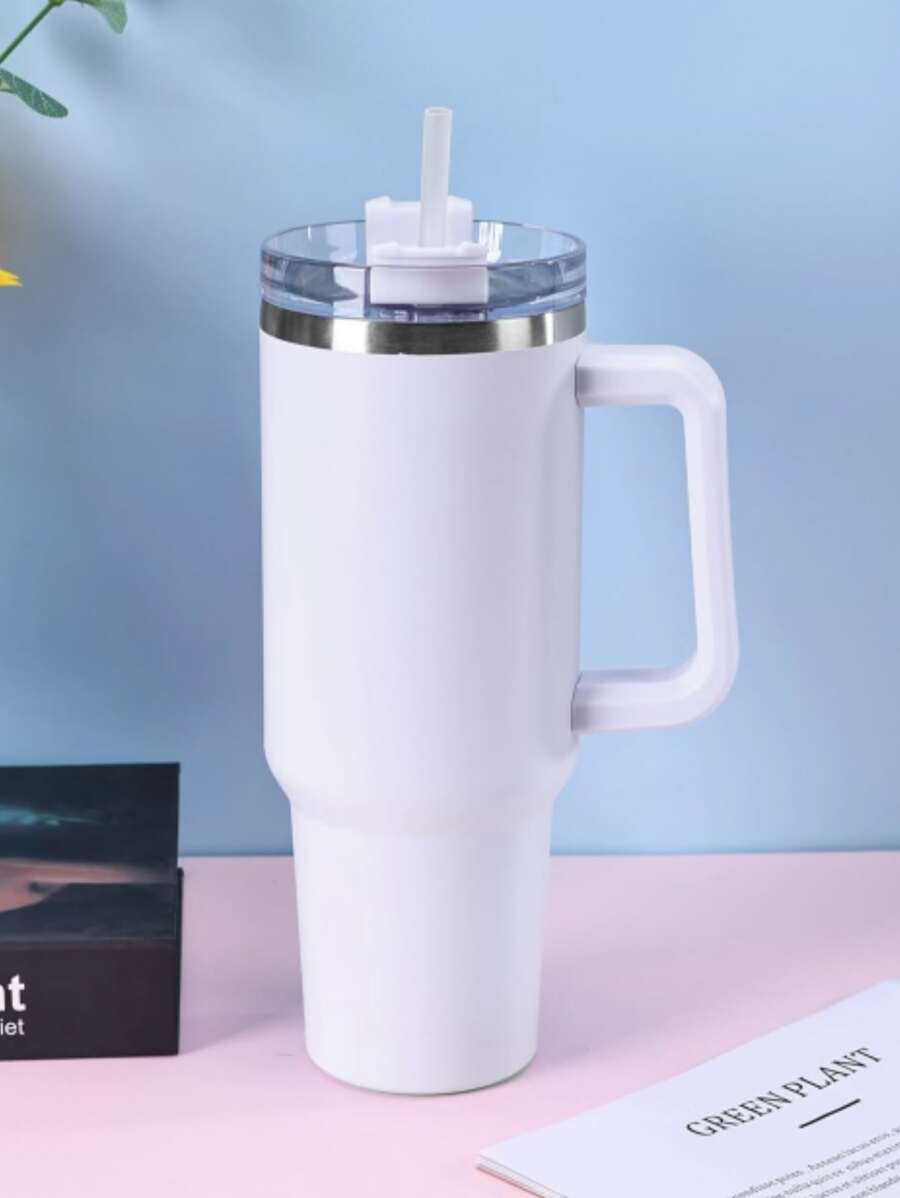 1pc 1200ml Double Layer Stainless Steel Vacuum Insulated Outdoor Sports Carrying Large Capacity I... | SHEIN