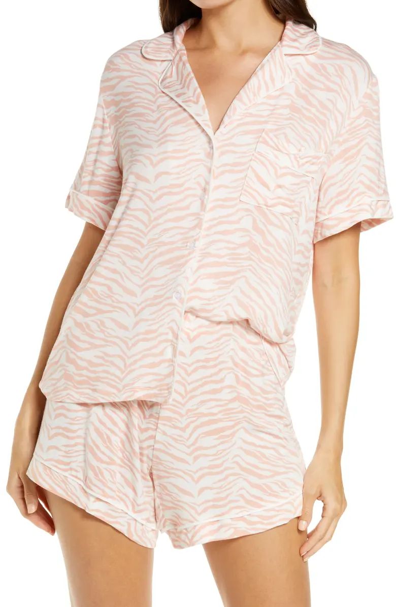 Nessa Animal Print Short Pajamas | Nordstrom