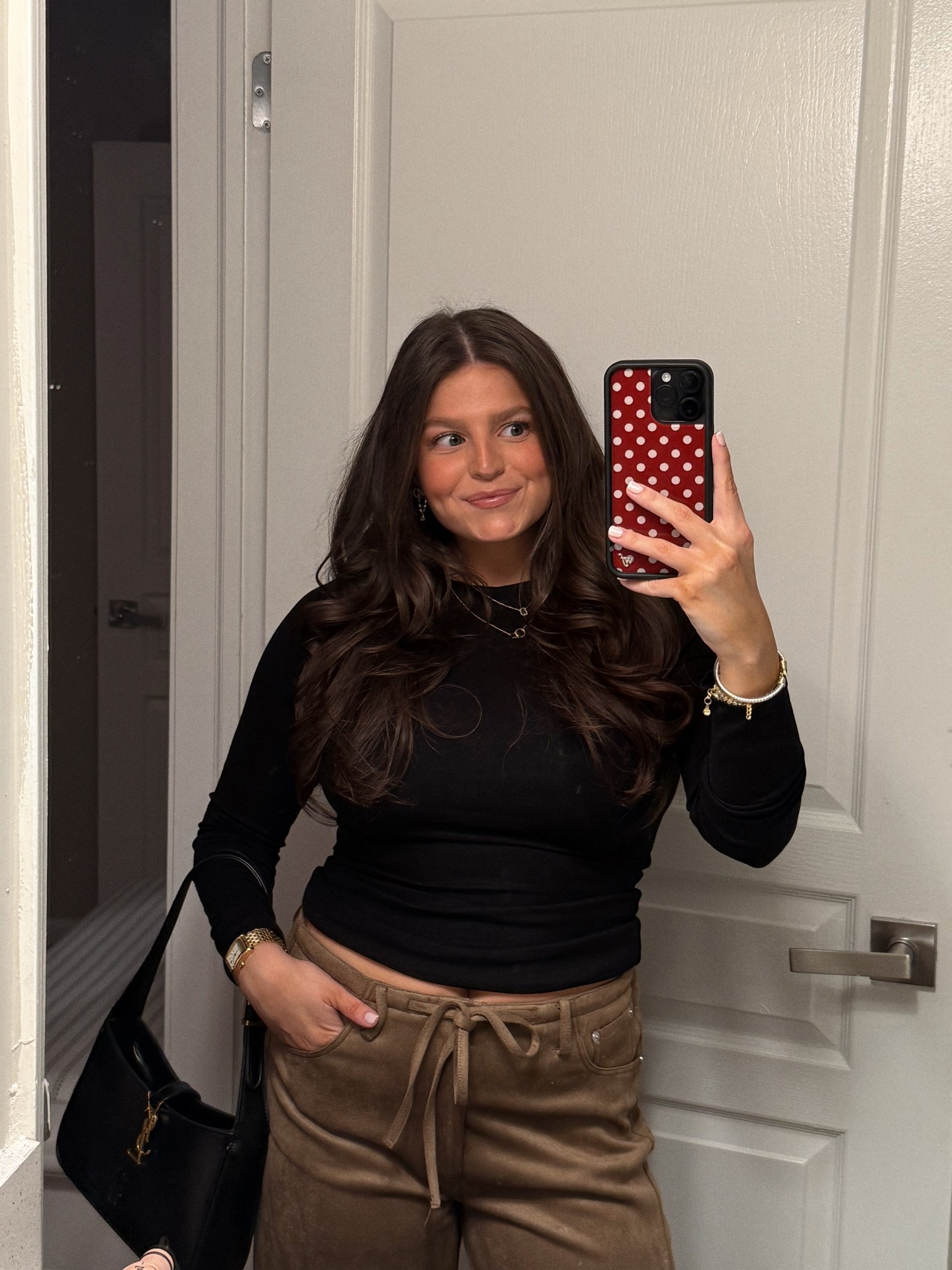 Thanksgiving fit 2025 ♥️🍗🦃 will be living in these pants!! 

#LTKHoliday #LTKootd