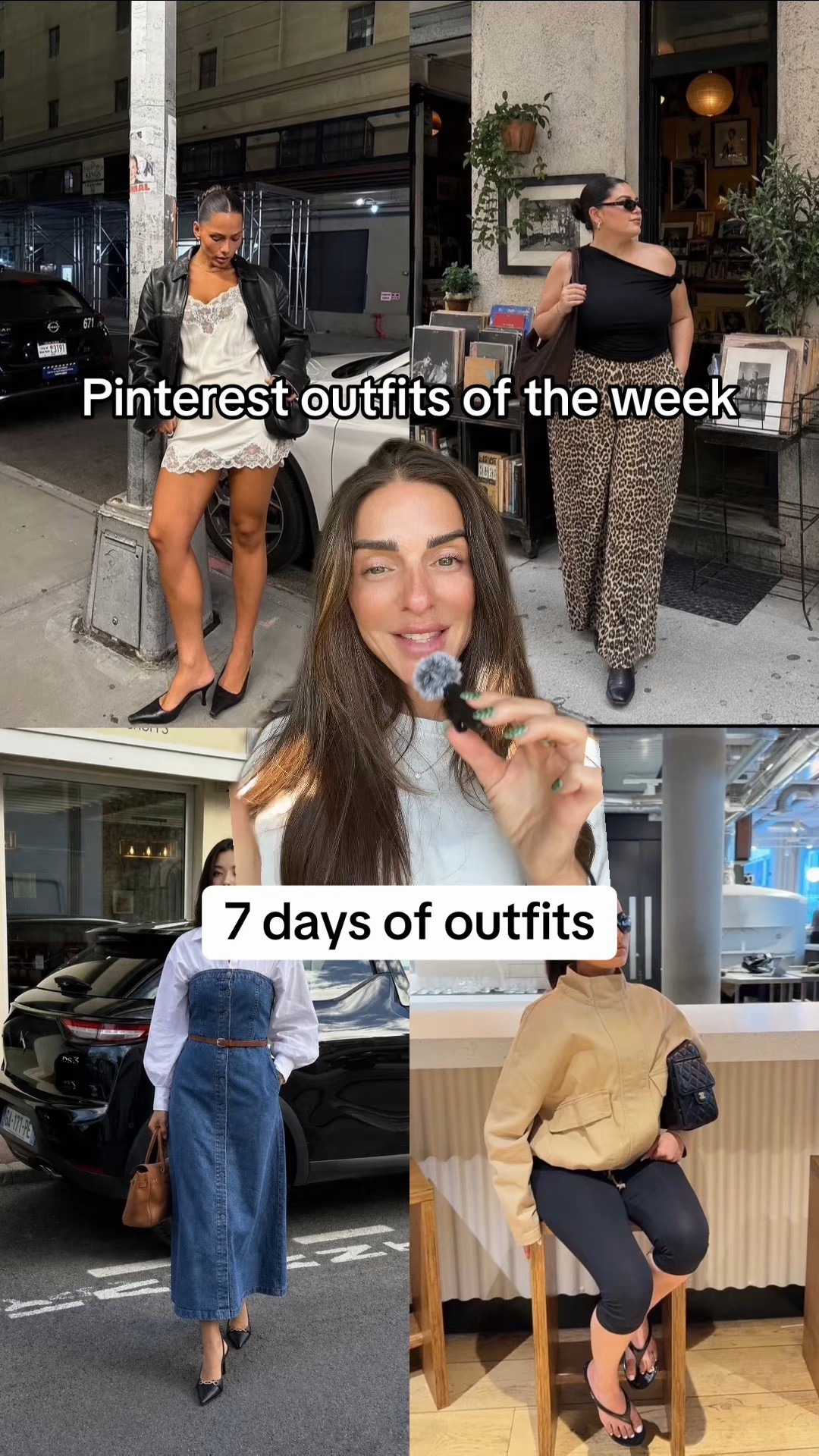 7 days of outfits that you should recreate this week. Pinterest outfits of the week.