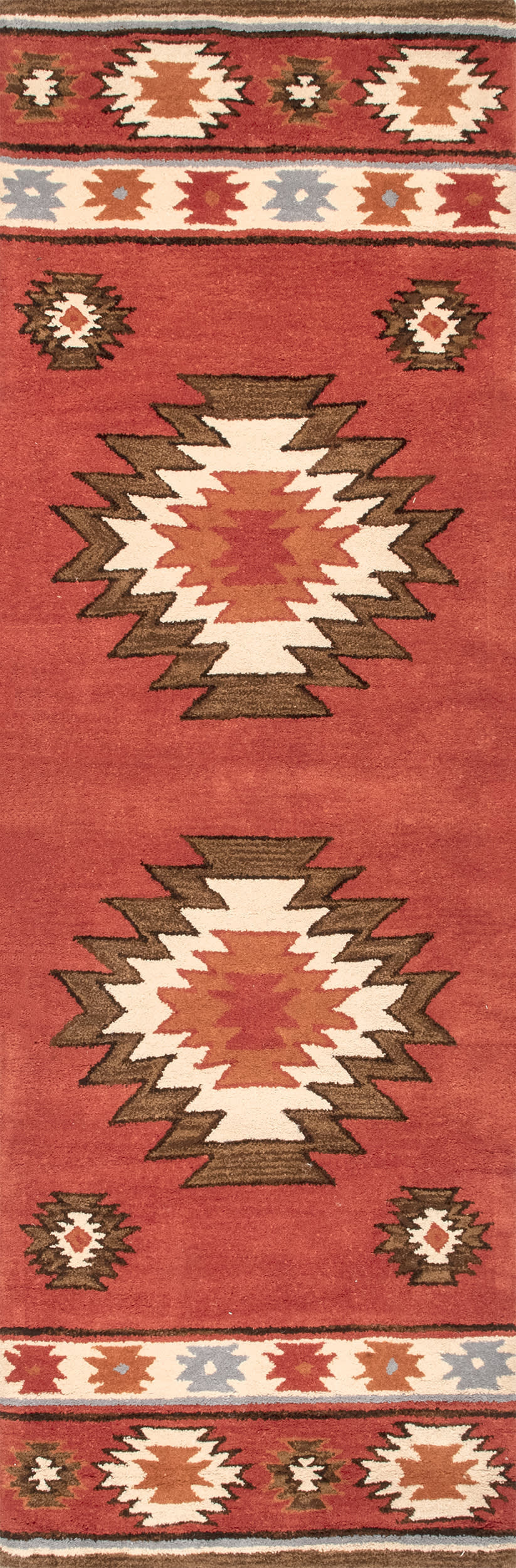 Wine Southwestern 2' 6"" x 8' rug | Rugs USA