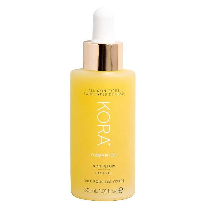 Amazon.com: KORA Organics Noni Glow Plumping Face Oil | Nourish & Illuminate | Certified Organic ... | Amazon (US)