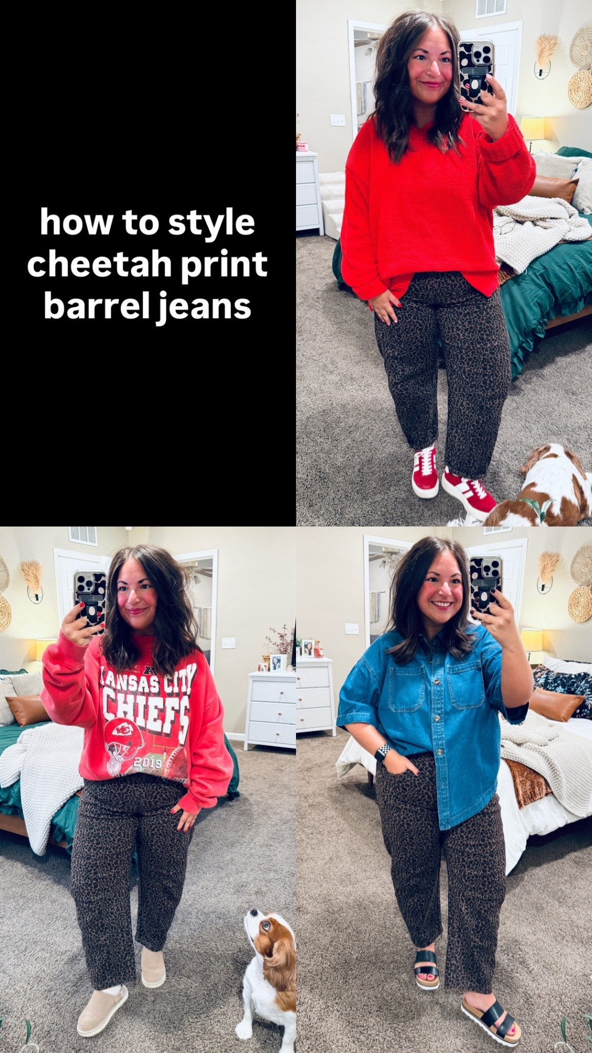 how to style cheetah print barrel jeans

#LTKFindsUnder100 #LTKootd #LTKMidsize
