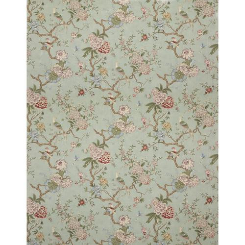 G P & J Baker Oriental Bird Signature Eau De Nil Fabric | DecoratorsBest | DecoratorsBest