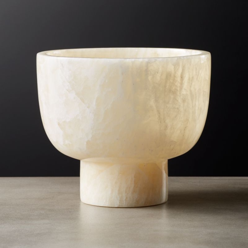 Marble Onyx Tea Light Candle Holder + Reviews | CB2 | CB2