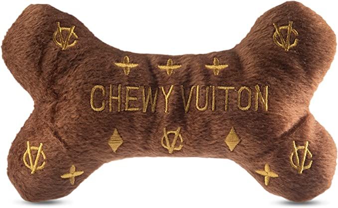 Dog Diggin Designs Runway Pup Collection | Unique Squeaky Parody Plush Dog Toys – Prêt-à-Port... | Amazon (US)