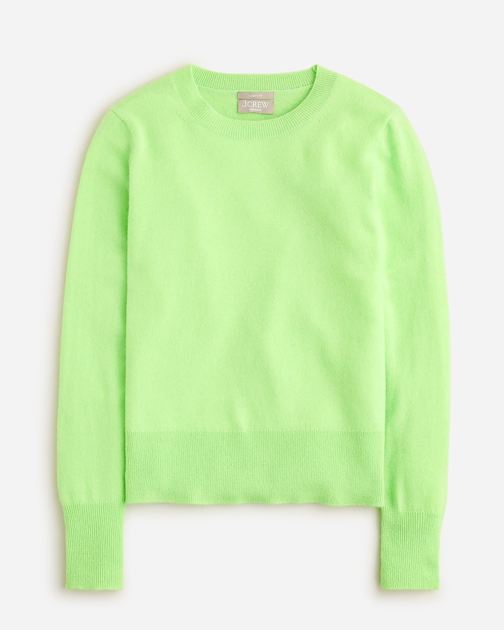 Cashmere classic-fit crewneck sweater | J. Crew US