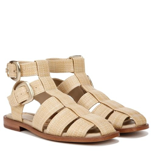 Sam Edelman Dawn Fisherman Sandal Bleached Beechwood 7.5 Medium | Amazon (US)