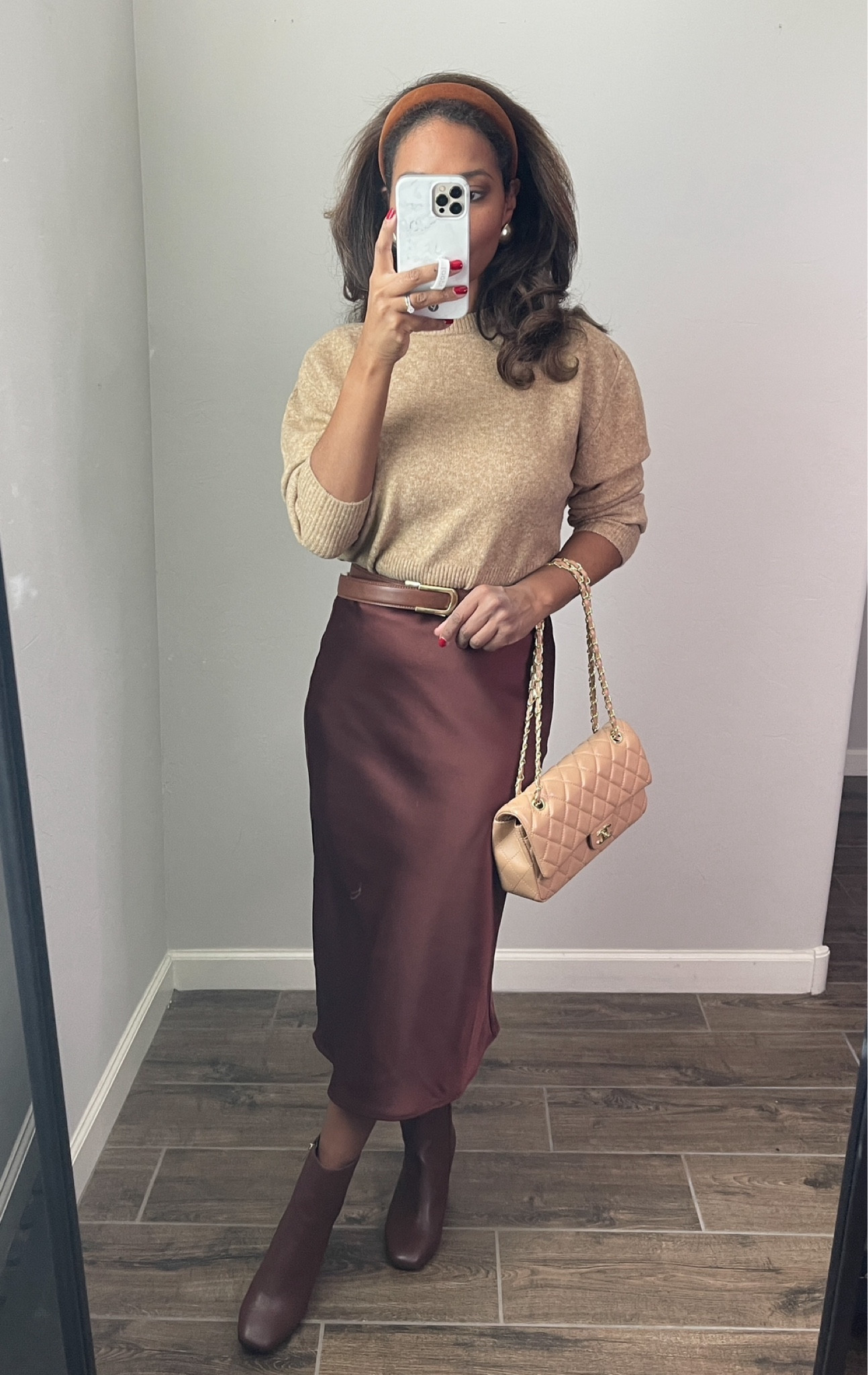 Target sweater is a size small, TTS  Such a great quality! Skirt is Amazon. TTS, size small 

#LTKSaleAlert #LTKStyleTip #LTKFindsUnder100