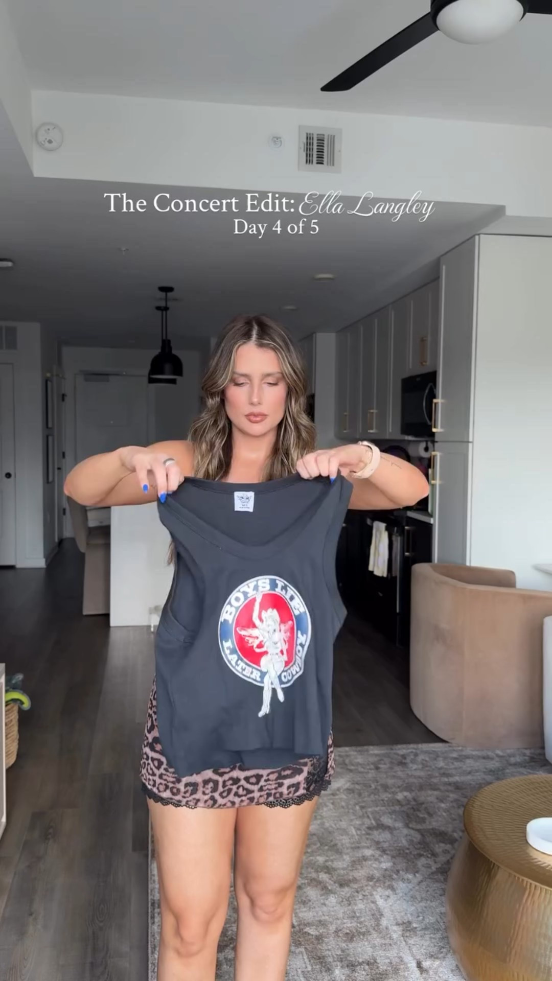 The Concert Edit: Ella Langley edition day 4 of 5! 🧡 This one gives me all the bada$$ vibes! 😍 I’m actually obsessed. How we feeling with the looks this week? Who should be next in the series?!?! Let me know!!

Skort & Top- @boyslie 
Boots- @dingo_1969 code “BLISS”
Belt- @amazonfashion 

country concert outfit, cowboy hat, cowboy boots, western style, Nashville influencer, Nashville style, Ella Langley style, country concert, Amazon fashion