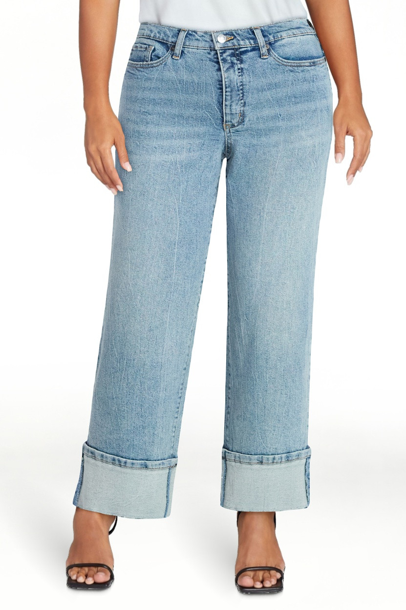 Scoop Women's and Women's Plus Benton Cuffed Ankle Jeans, 25", 27", and 29" Inseams, Sizes 0-26W | Walmart (US)