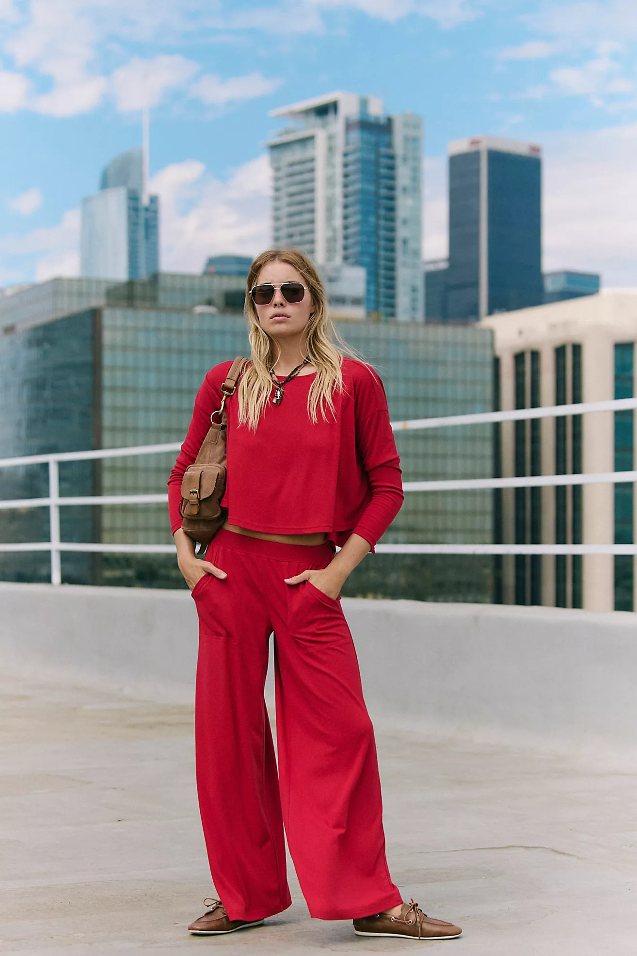 Good Feels Long Pant Set | Free People (Global - UK&FR Excluded)