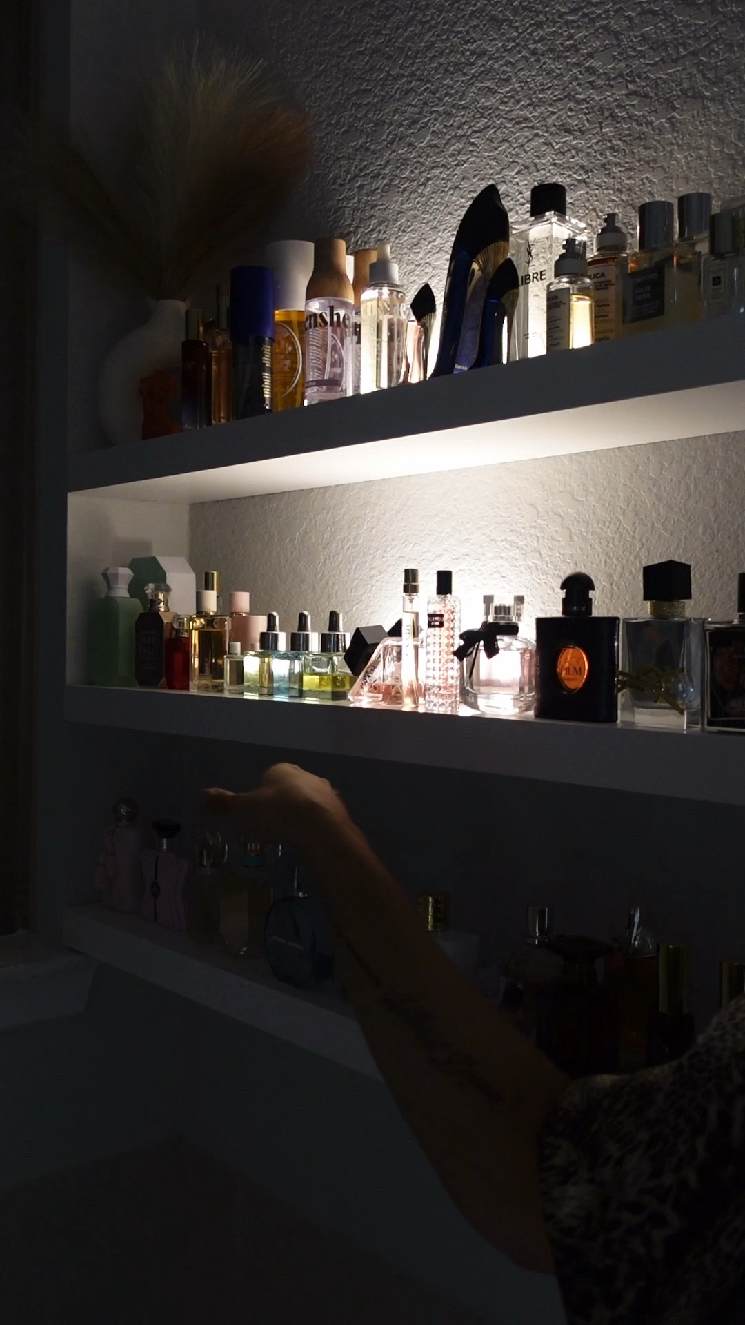 Neutral Perfume Display
Shelves for desk or bathroom!

#LTKselfcare #LTKBeauty #LTKHome