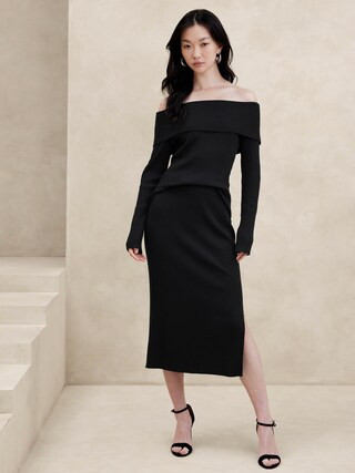 Off-Shoulder Sweater | Banana Republic Factory