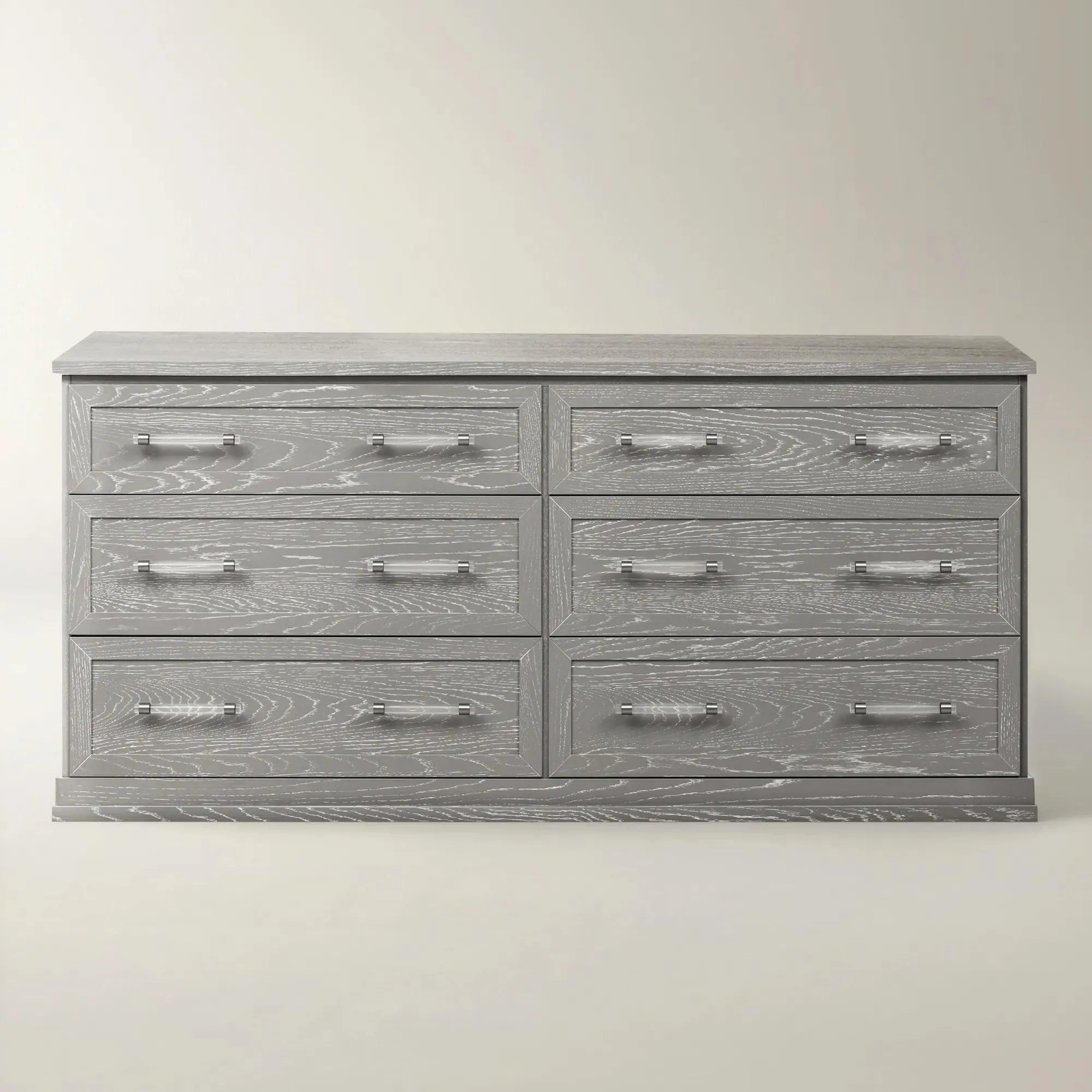 Arwin Grey Oak 6-Drawer Dresser (70") | Z Gallerie | Z Gallerie