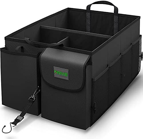 Drive Auto Trunk Organizers and Storage - Collapsible Multi-Compartment Car Organizer w/ Adjustab... | Amazon (US)