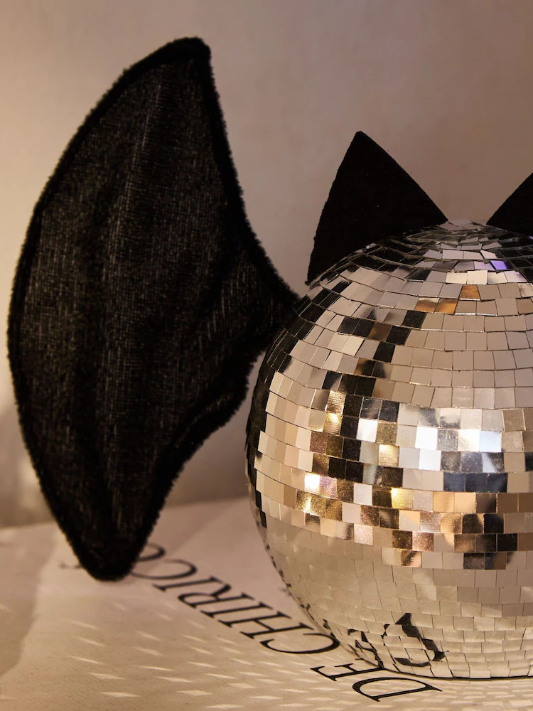 Buy Silver Halloween Disco Bat Decoration from Next USA | Next US
