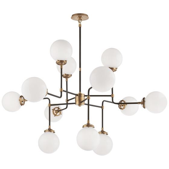 Ian K. Fowler Bistro 47 Inch 12 Light Chandelier by Visual Comfort Signature Collection | 1800 Lighting