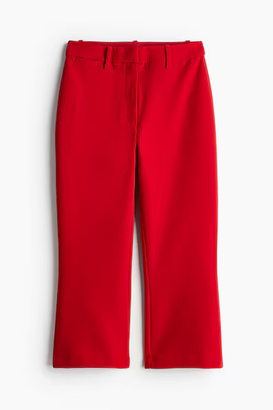 H & M - Capri Dress Pants - Red | H&M (US + CA)