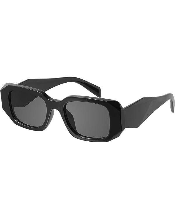 mosanana Trendy Rectangle Sunglasses for Women Men-Goulding | Amazon (US)